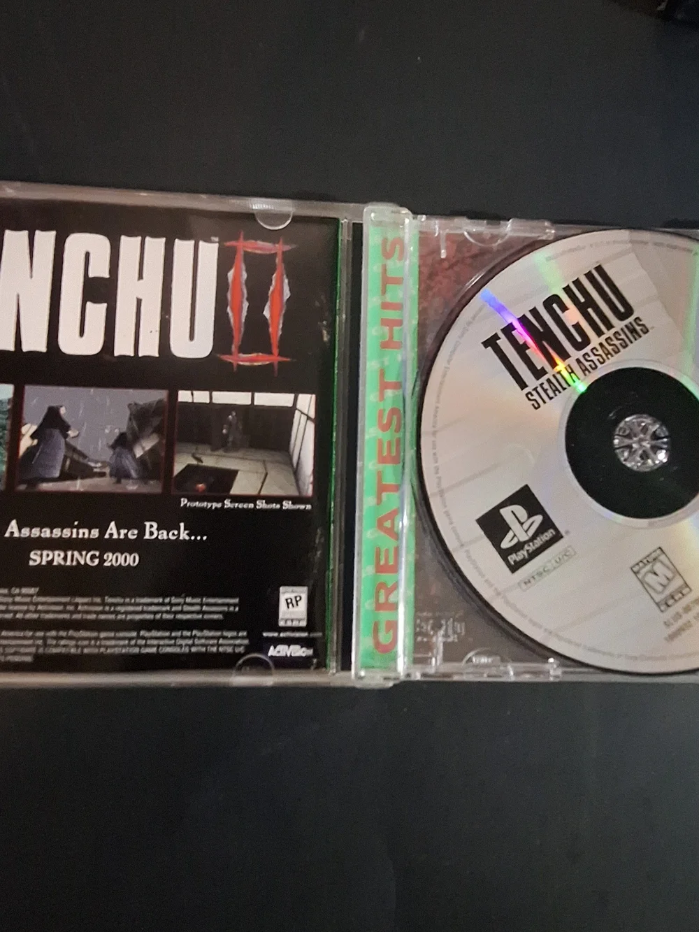 Sony Tenchu Stealth Assassins (PS1), Tenchu 2 (PS1) & Wrath of Heaven (PS2)